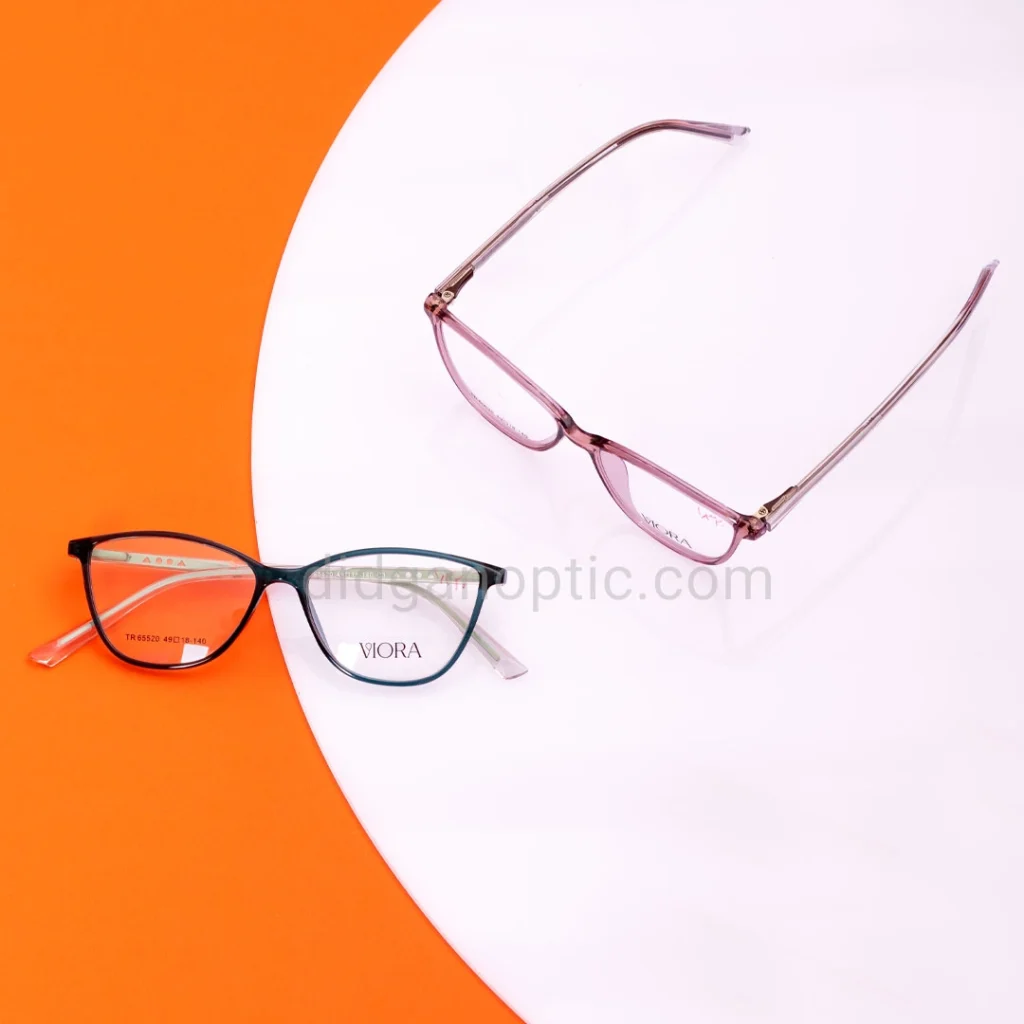 عینک طبی زنانه برند ویورا کائوچو کد tr 65520 رنگبندی