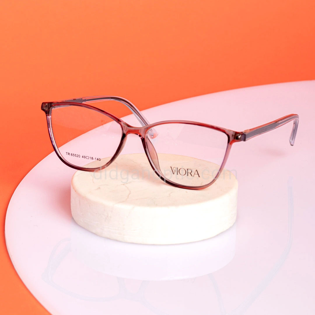 Viora-women-prescription-glasses-tr65520 عینک طبی زنانه برند ویورا کائوچو کد tr 65520
